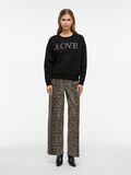 VILA ROUND NECK SWEATSHIRT, Black Beauty, highres - 14107559_BlackBeauty_1190433_005.jpg
