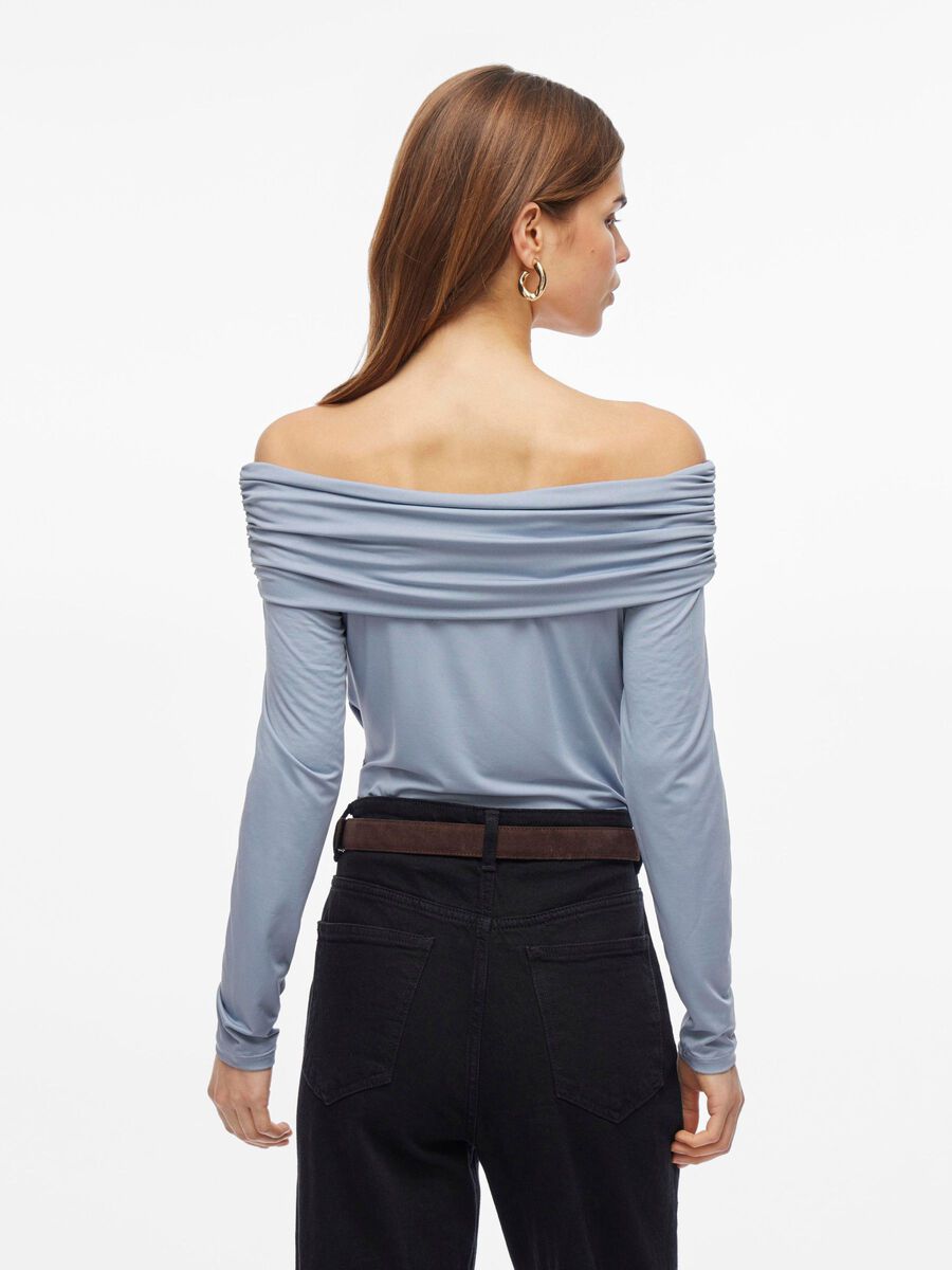 VILA LANGARM OFF SHOULDER TOP, Kentucky Blue, highres - 14107063_KentuckyBlue_004.jpg