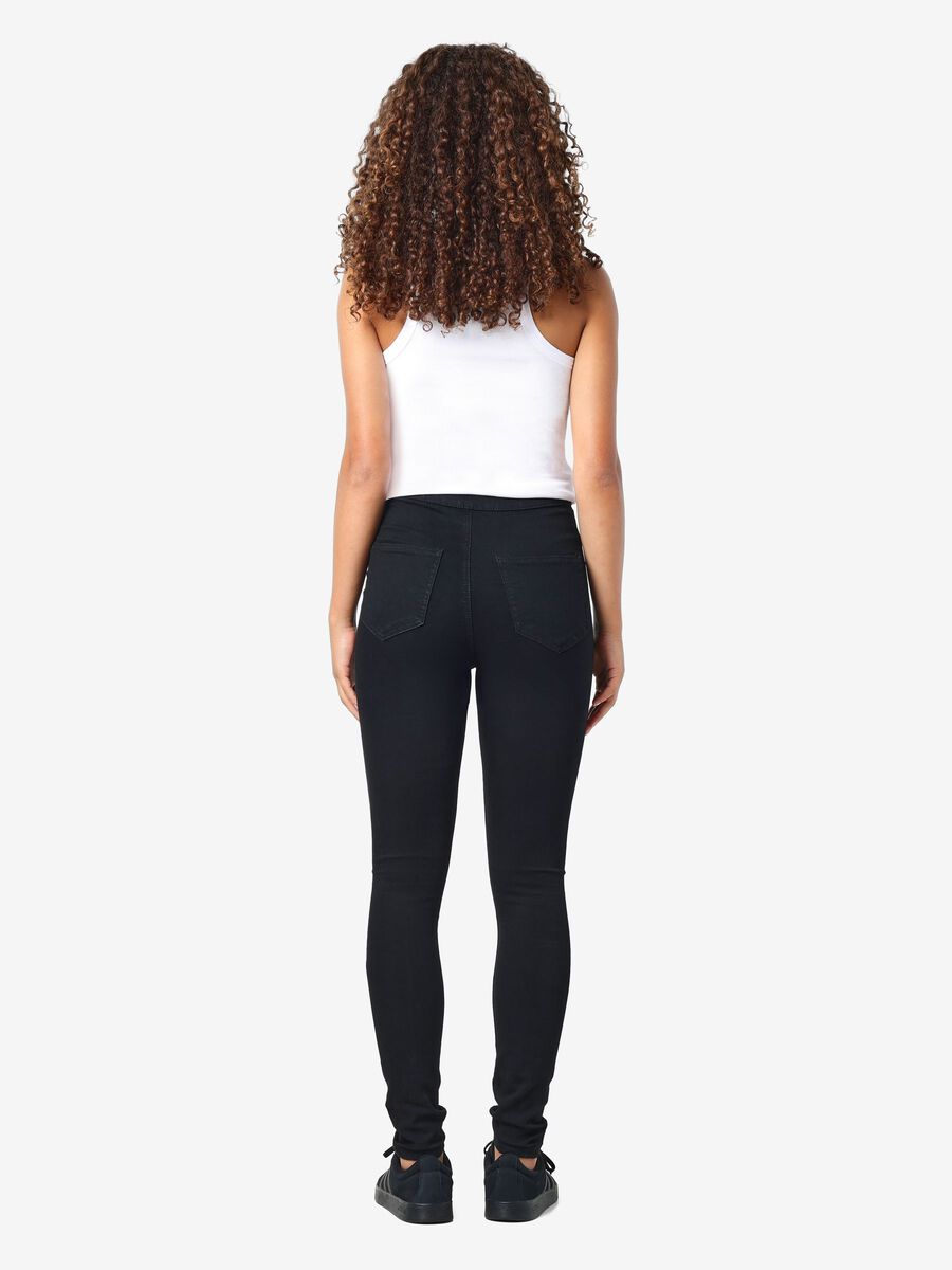 Carousel image - NMELLA SKINNY FIT JEANS, Black | 4
