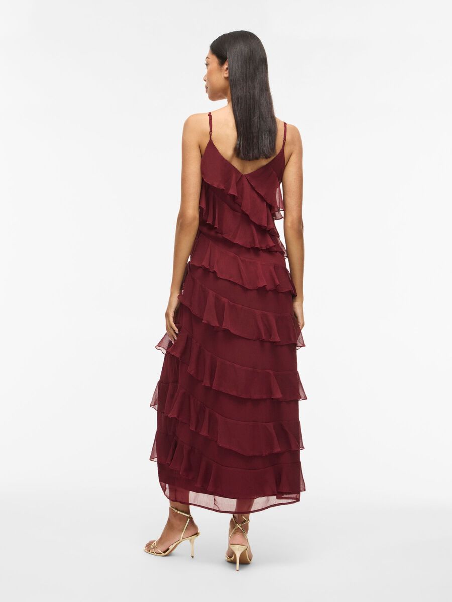 Product carousel image - VILUNA STRAP MAXI DRESS, Port Royale | 2