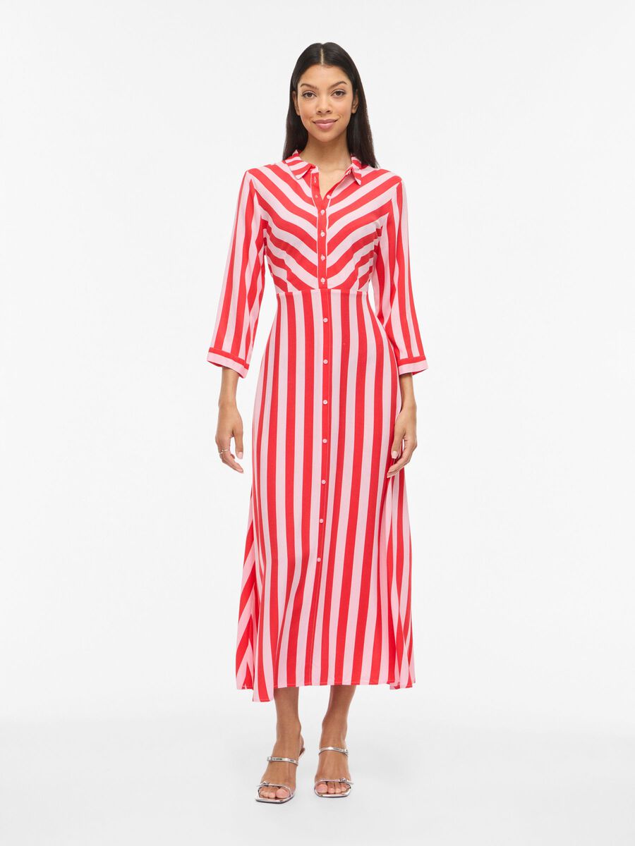 Product carousel image - VIAYA PAYA MAXI SHIRT DRESS, Hibiscus | 1
