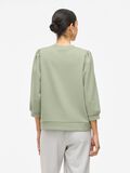 VILA VIREFLECT 3/4 SLEEVED SWEATSHIRT, Swamp, highres - 14112387_Swamp_004.jpg