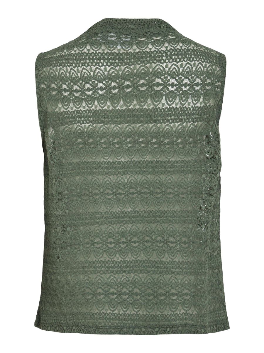VILA HIGH NECK SLEEVELESS TOP, Laurel Wreath, highres - 14109714_LaurelWreath_002.jpg