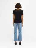 OBJECT V-HALS T-SHIRT, Black, highres - 23023816_Black_004.jpg