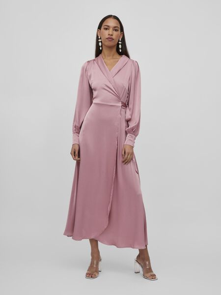 Vila MAXI WRAP DRESS, Foxglove, highres - 14084509_Foxglove_003.jpg