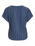 VILA VITAHLIA RUNDHALS OBERTEIL MIT ANGESCHNITTENEN ÄRMELN, Vintage Indigo, highres - 14108026_VintageIndigo_002.jpg