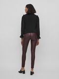 Vila COATED SKINNY FIT JEANS, Winetasting, highres - 14036194_Winetasting_992185_004.jpg