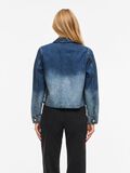 Product image thumbnail - VICREEK BUTTONED DENIM JACKET, Medium Blue Denim | 2