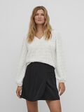 Vila V-HALS SHIRT MET LANGE MOUWEN, Cloud Dancer, highres - 14080433_CloudDancer_003.jpg