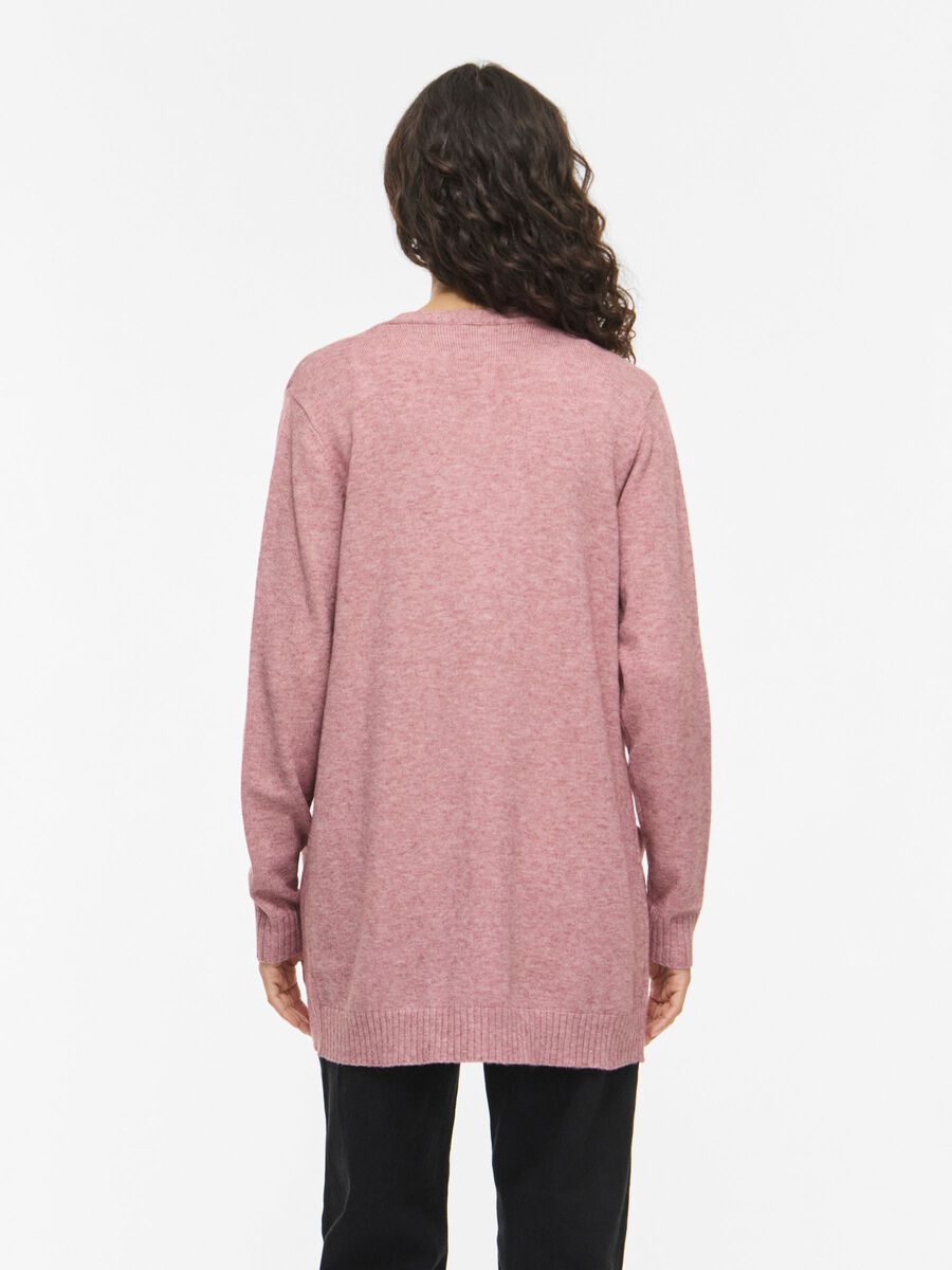 Product carousel image - VIRIL B&Aacute;SICO DE PUNTO C&Aacute;RDIGAN, Nostalgia Rose | 2