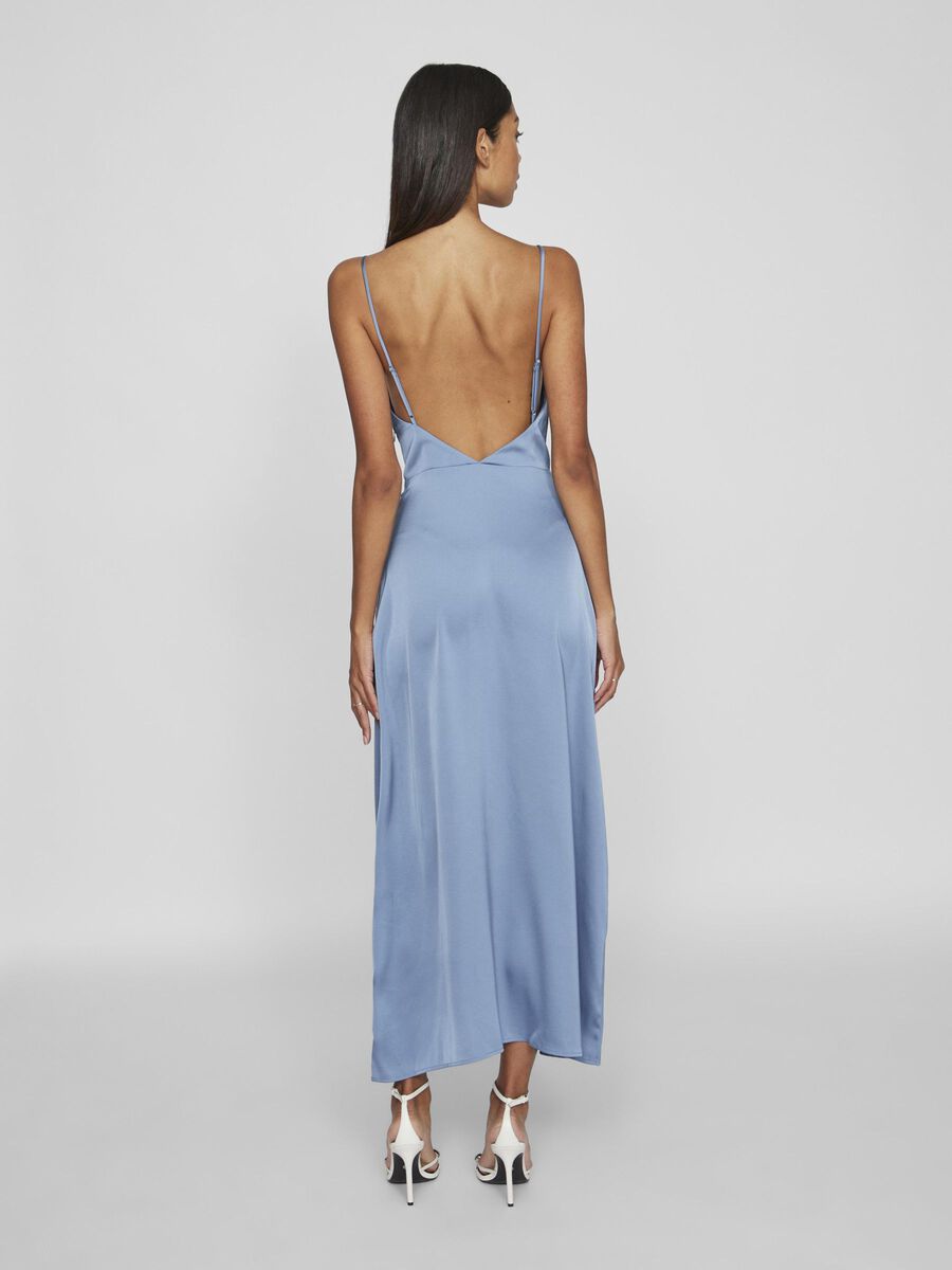 VILA VIRAVENNA STRAP OCCASION DRESS, Coronet Blue, highres - 14085601_CoronetBlue_004.jpg