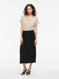 VILA VIENNA SHORT SLEEVED SHIRT, Cement, highres - 14107405_Cement_005.jpg