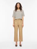 Product image thumbnail - VIMALU KORTERMET STRIKKET TOPP, Sandshell | 4