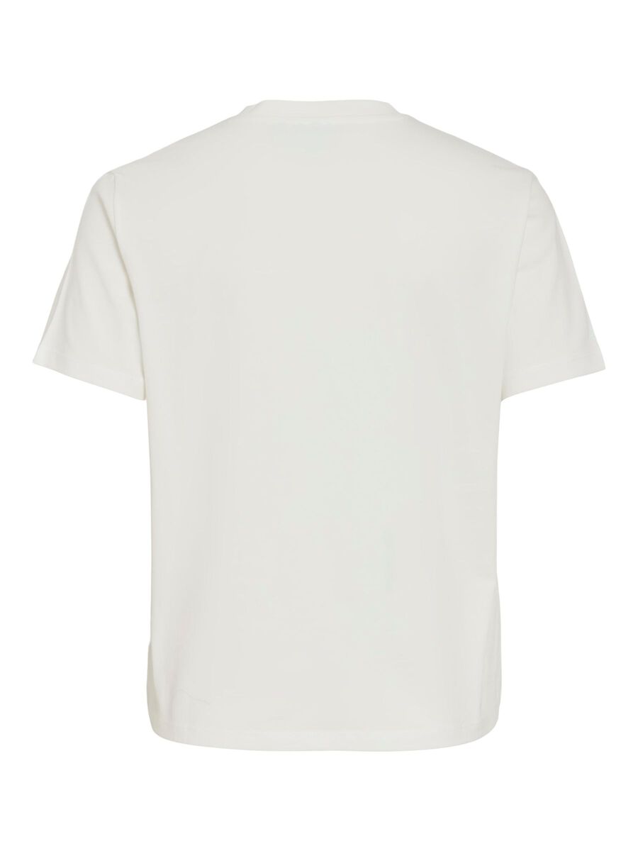 VILA VISYBIL ROUND NECK T-SHIRT, Snow White, highres - 14109219_SnowWhite_1205313_002.jpg