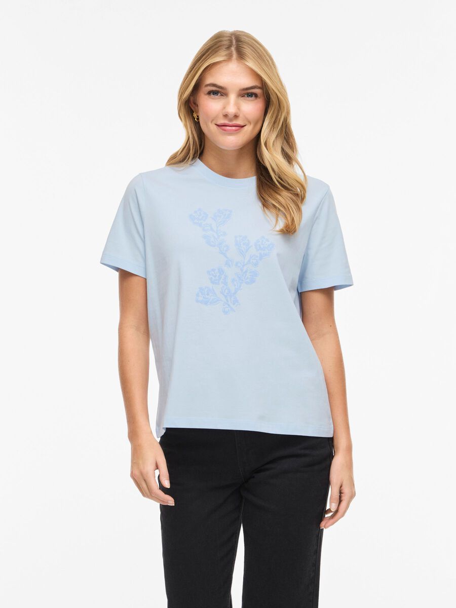 Carousel image - VISYBILLA CUELLO REDONDO CAMISETA, Nantucket Breeze | 1