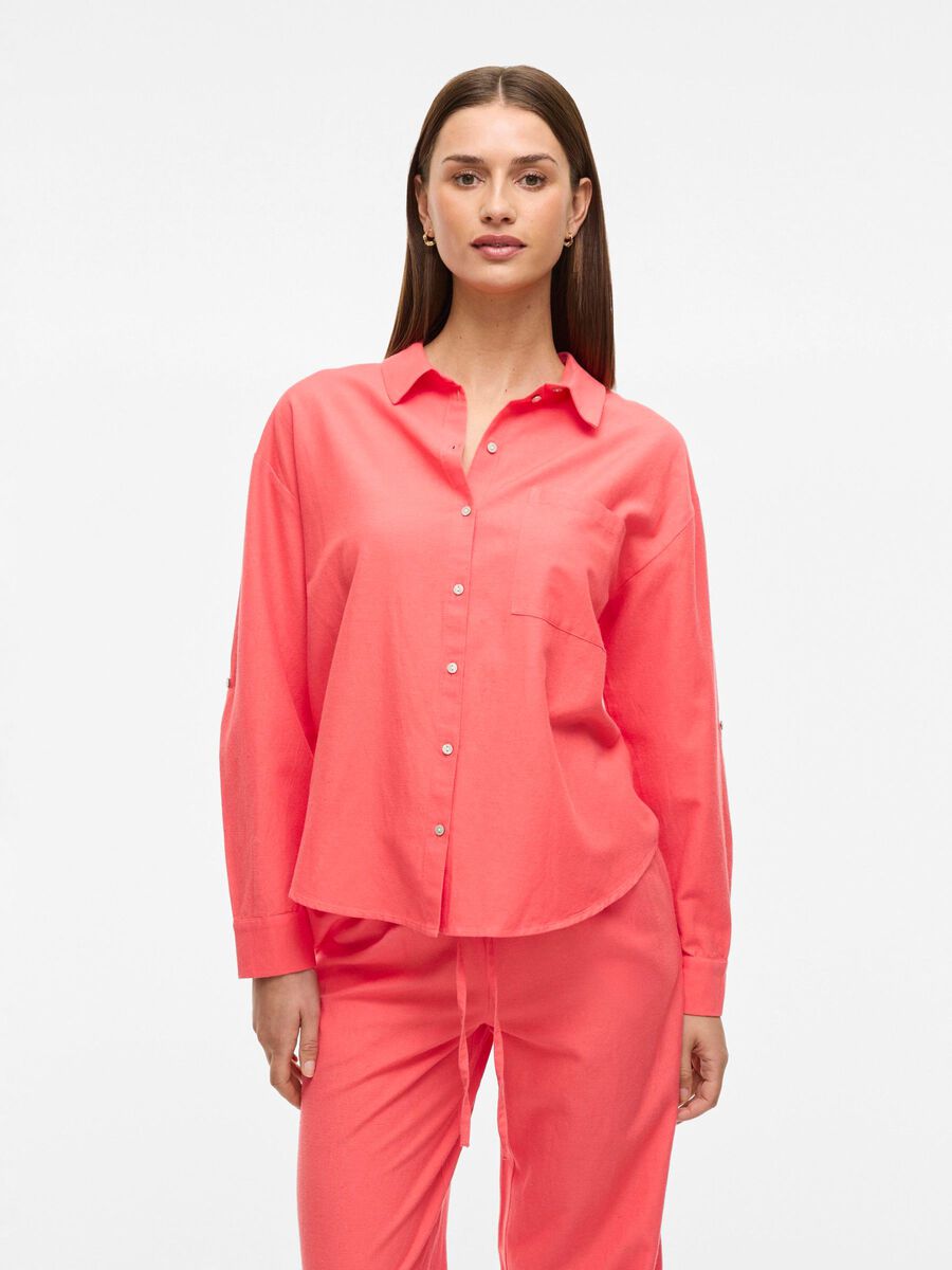 VILA LONG SLEEVED SHIRT, Dubarry, highres - 14104796_Dubarry_003.jpg