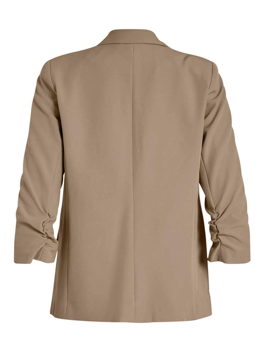 VILA 3/4-ARM BLAZER, Fossil, highres - 14106705_Fossil_002.jpg