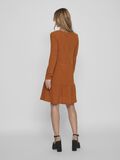 Vila LONG SLEEVE VESTITO CORTO, Pumpkin Spice, highres - 14094199_PumpkinSpice_004.jpg