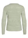 Vila DETAILED KNITTED PULLOVER, Cameo Green, highres - 14094027_CameoGreen_002.jpg
