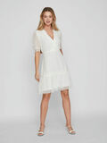 Vila KURZES KLEID MIT KURZEN ÄRMELN, Cloud Dancer, highres - 14083790_CloudDancer_005.jpg