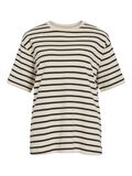 Product image thumbnail - ROUND NECK OVERSIZED T-SHIRT, Birch | 6