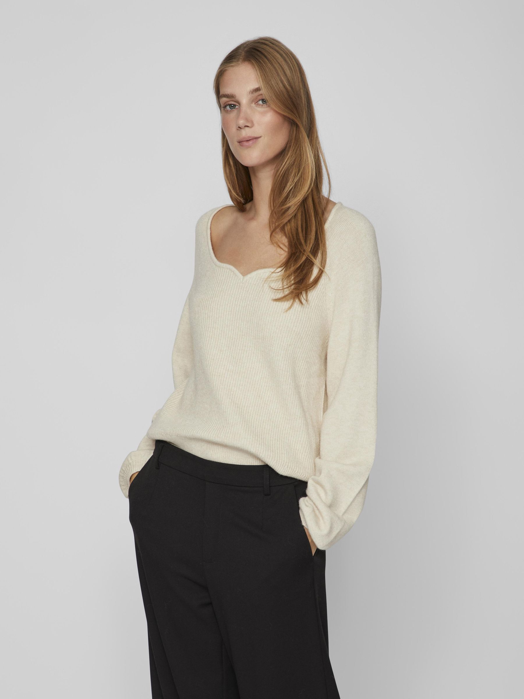 Vila trui on sale beige