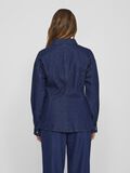 VILA TAILLIERTES JEANSHEMD, Dark Blue Denim, highres - 14106313_DarkBlueDenim_004.jpg