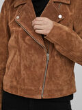 Vila SUEDE BIKER JACKET, Toffee, highres - 14088772_Toffee_007.jpg