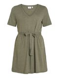 Vila SHORT SLEEVED MINI DRESS, Four Leaf Clover, highres - 14075086_FourLeafClover_001.jpg