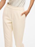 VILA VIVARONE SLIM FIT HIGH WAISTED TROUSERS, Sandshell, highres - 14087406_Sandshell_006.jpg