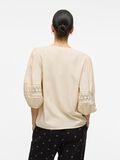 VILA VISILJE 3/4 SLEEVED TOP, Snow White, highres - 14108421_SnowWhite_004.jpg