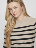 VILA STRIPED PULLOVER, Natural Melange, highres - 14100700_NaturalMelange_1136625_006.jpg