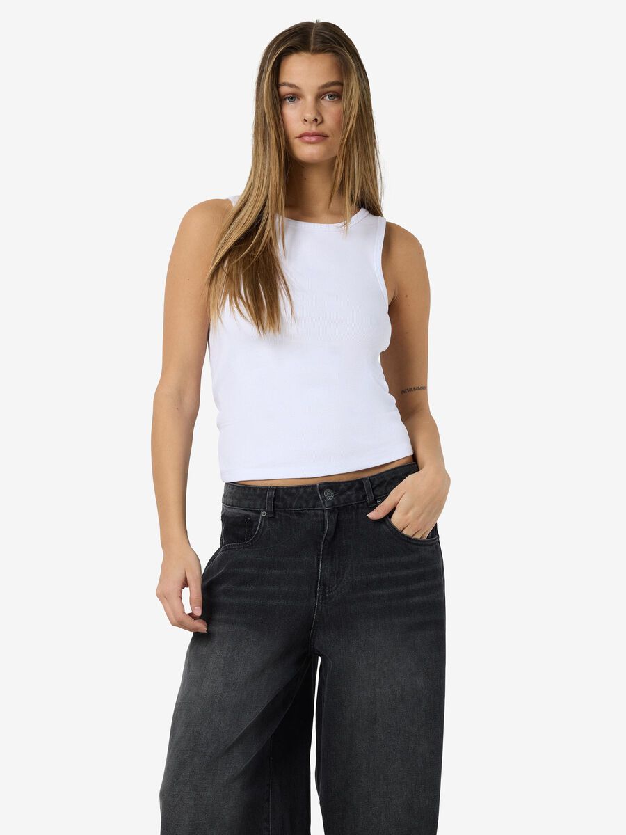 Noisy May NMMAYA TANKTOP, Bright White, highres - 27033135_BrightWhite_003.jpg