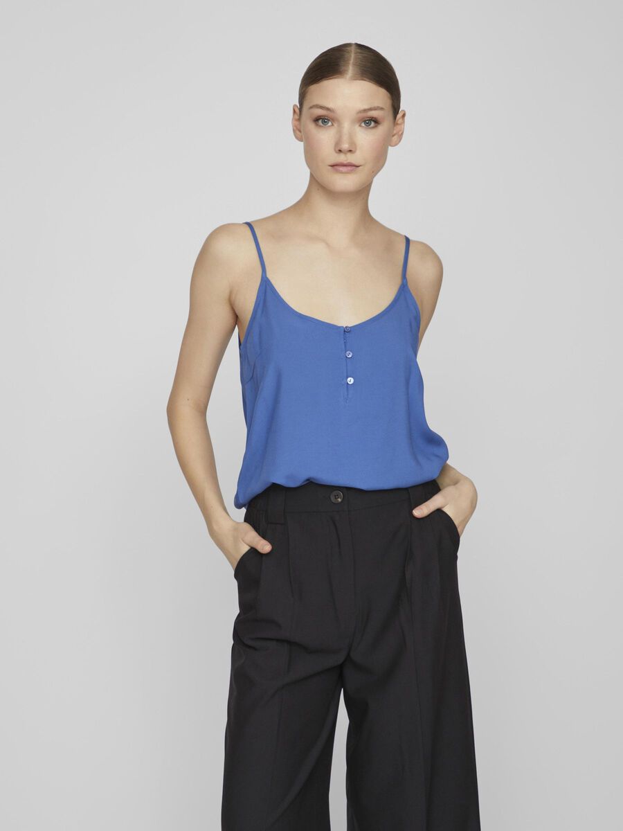 Vila GEKNÖPFTES TRÄGERTOP, Federal Blue, highres - 14079536_FederalBlue_003.jpg
