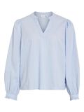 VILA V-HALS SHIRT MET LANGE MOUWEN, Kentucky Blue, highres - 14105205_KentuckyBlue_001.jpg