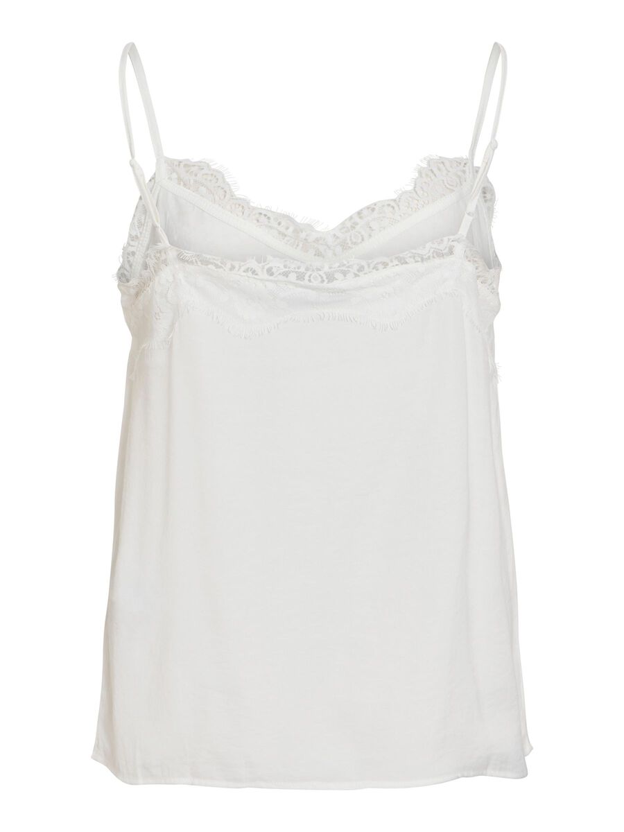 VILA VICAVA LACE TRIM STRAP TOP, Cloud Dancer, highres - 14074526_CloudDancer_002.jpg