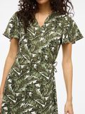 VILA VILOVIE SHORT SLEEVED WRAP DRESS, Sage, highres - 14059666_Sage_1192410_007.jpg