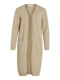 VILA VIRIL LONGLINE STRICKJACKE, Natural Melange, highres - 14042770_NaturalMelange_001.jpg