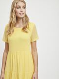 Vila SHORT SLEEVED RUFFLE MIDI DRESS, Sunshine, highres - 14055570_Sunshine_006.jpg