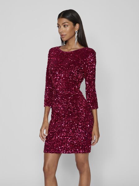 Vila À SEQUINS ROBE DE SOIRÉE, Pink Yarrow, highres - 14092626_PinkYarrow_003.jpg