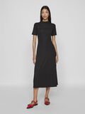 VILA SHORT SLEEVED MIDI DRESS, Black, highres - 14103584_Black_005.jpg
