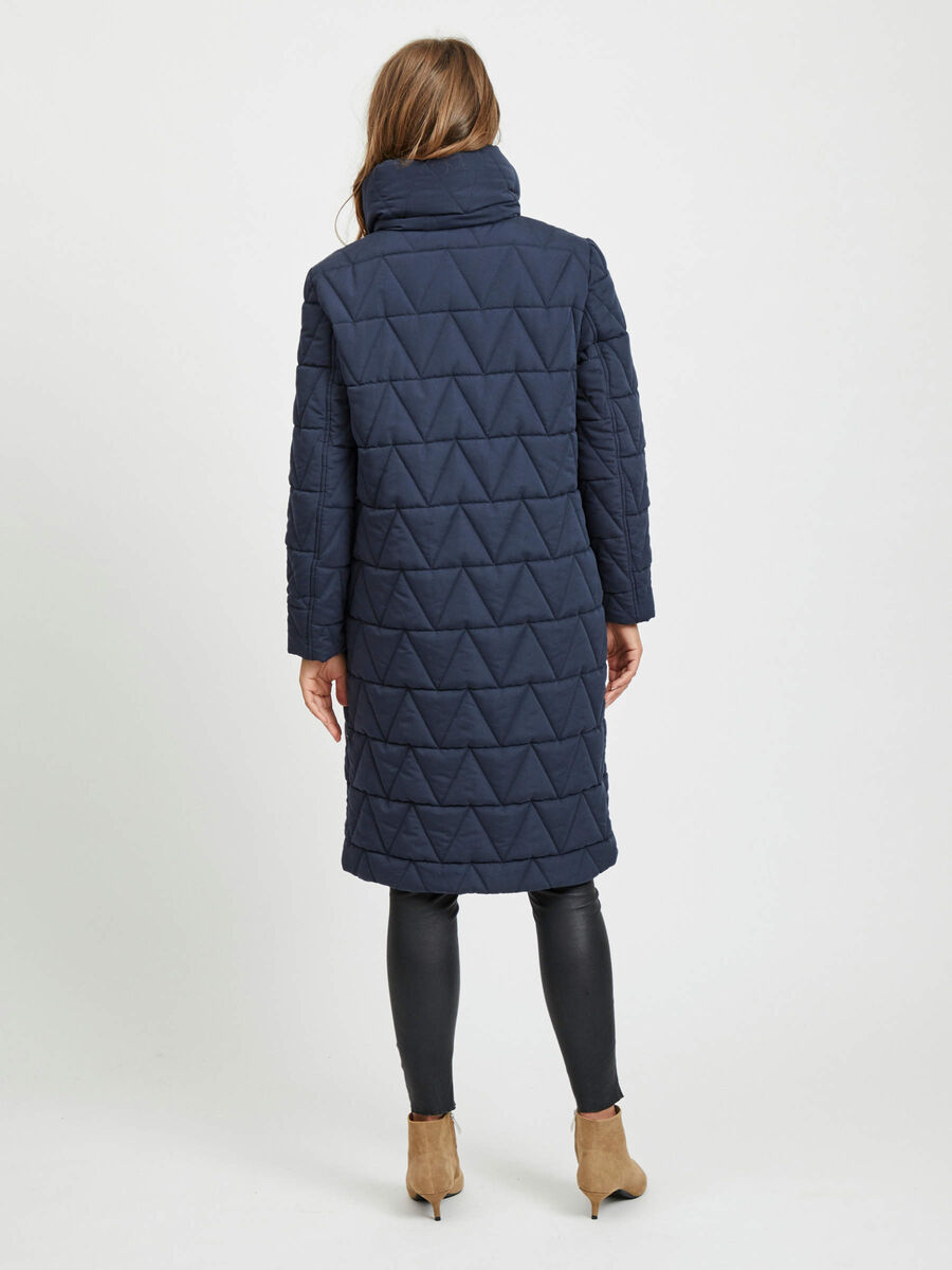 VILA QUILTET FRAKKE, Navy Blazer, highres - 14051545_NavyBlazer_004.jpg