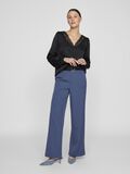 VILA V-NECK LONG SLEEVED TOP, Black, highres - 14106180_Black_005.jpg