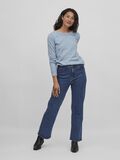 Vila BACK DETAIL - KNITTED PULLOVER, Ashley Blue, highres - 14049599_AshleyBlue_652688_005.jpg