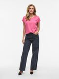 VILA VIDREAMERS - ENCOLURE RONDE T-SHIRT, Sangria Sunset, highres - 14083083_SangriaSunset_005.jpg