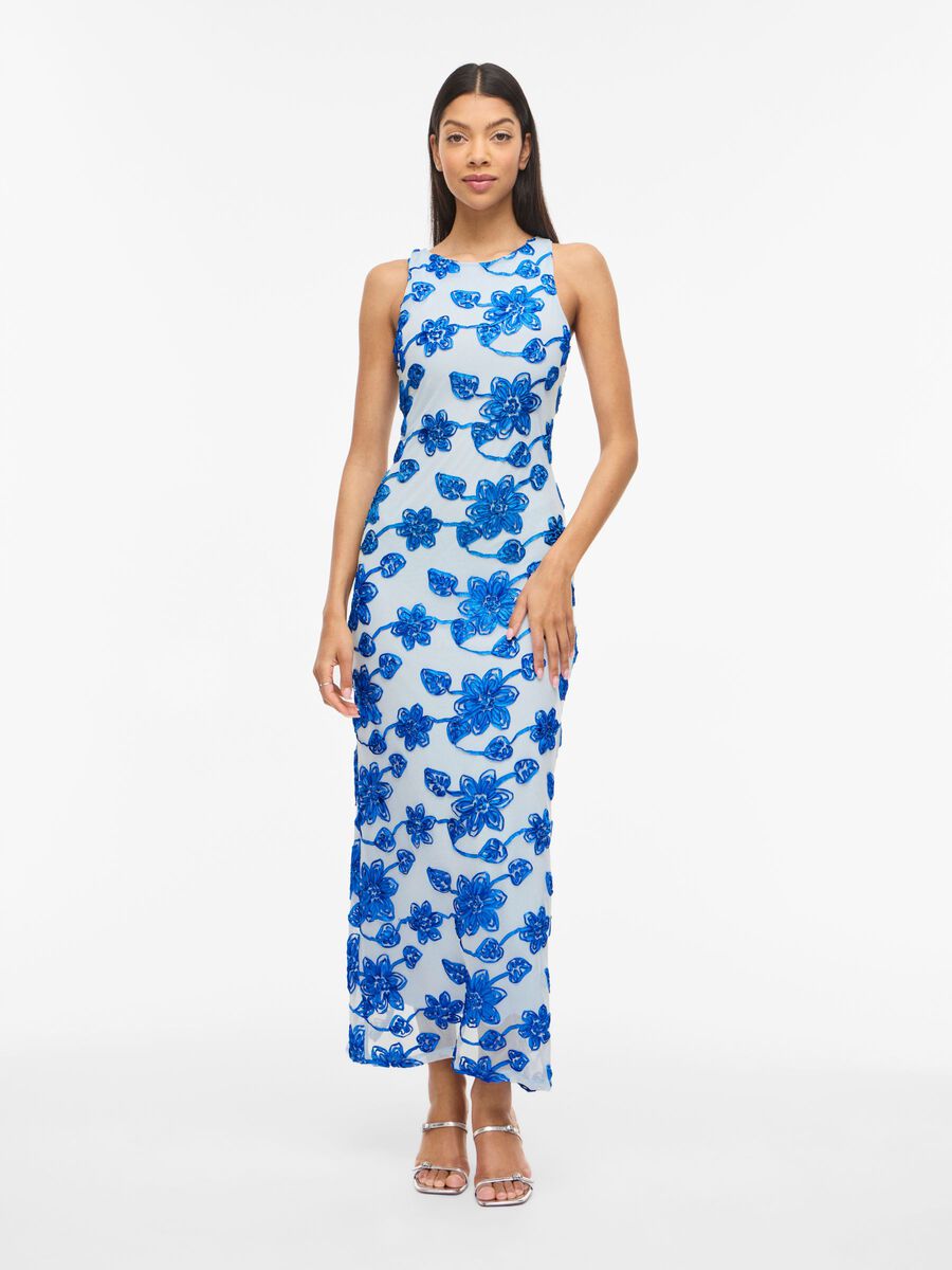 Product carousel image - VISAIL SLEEVELESS MAXI DRESS, Nantucket Breeze | 1