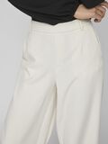 Vila HIGH WAIST PANTALONI GAMBA AMPIA, White Sand, highres - 14087407_WhiteSand_006.jpg