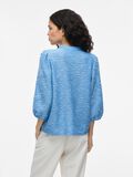 VILA VIFINA 3/4 SLEEVED CAMICIA, Blissful Blue, highres - 14113197_BlissfulBlue_004.jpg