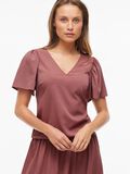 VILA DEKOLT W SEREK TOP Z KRÓTKIMI RĘKAWAMI, Rose Brown, highres - 14109690_RoseBrown_007.jpg