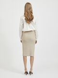 Vila KNITTED PENCIL SKIRT, Natural Melange, highres - 14071794_NaturalMelange_004.jpg